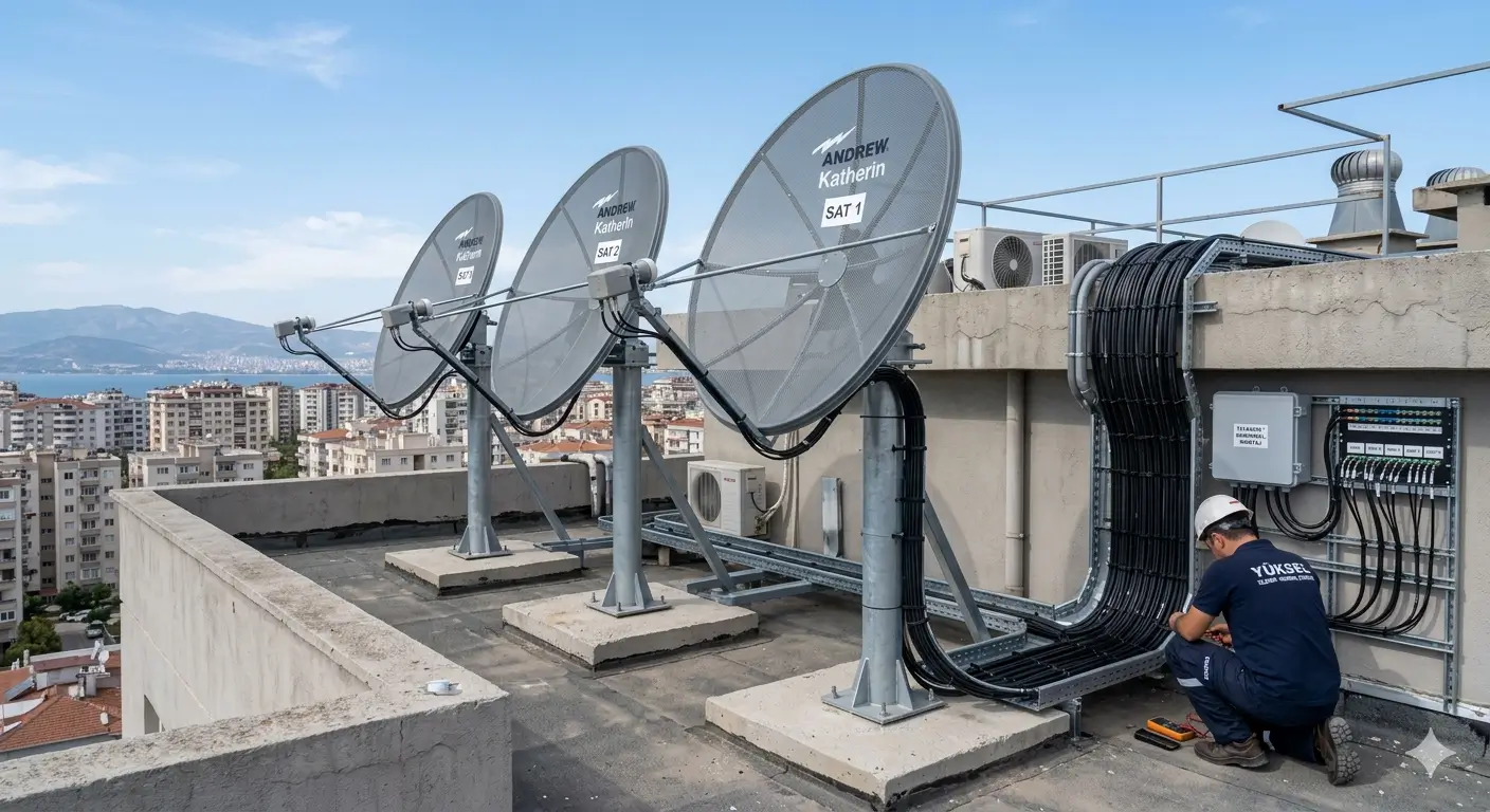 Yeni Nesil Merkezi Uydu (Multiswitch) Sistemleri ile Kesintisiz 4K Yayın Keyfi. Balkonlardaki Anten Kirliliğine Son